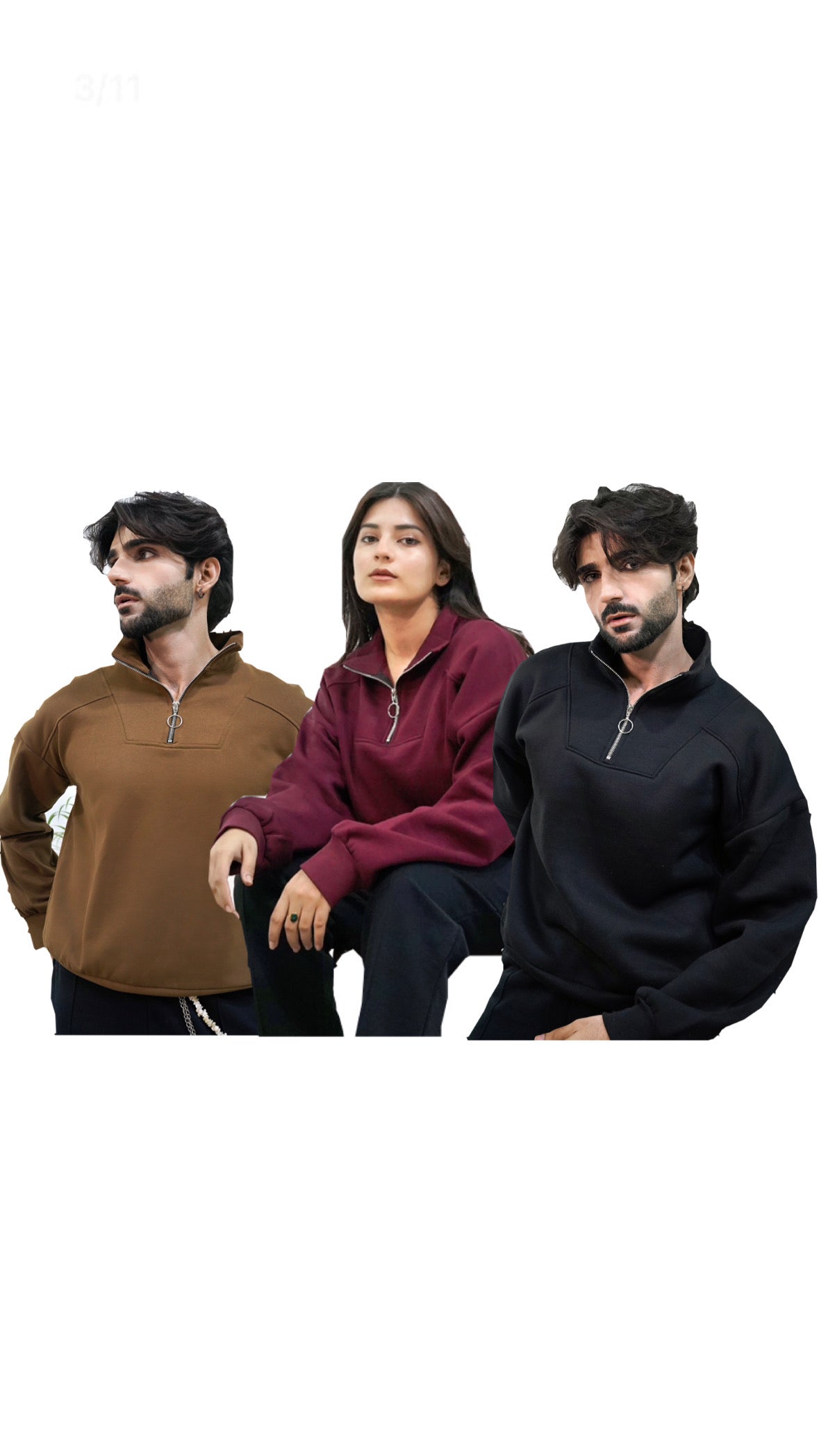 THE MIDWAY ZIP - PACK OF 3