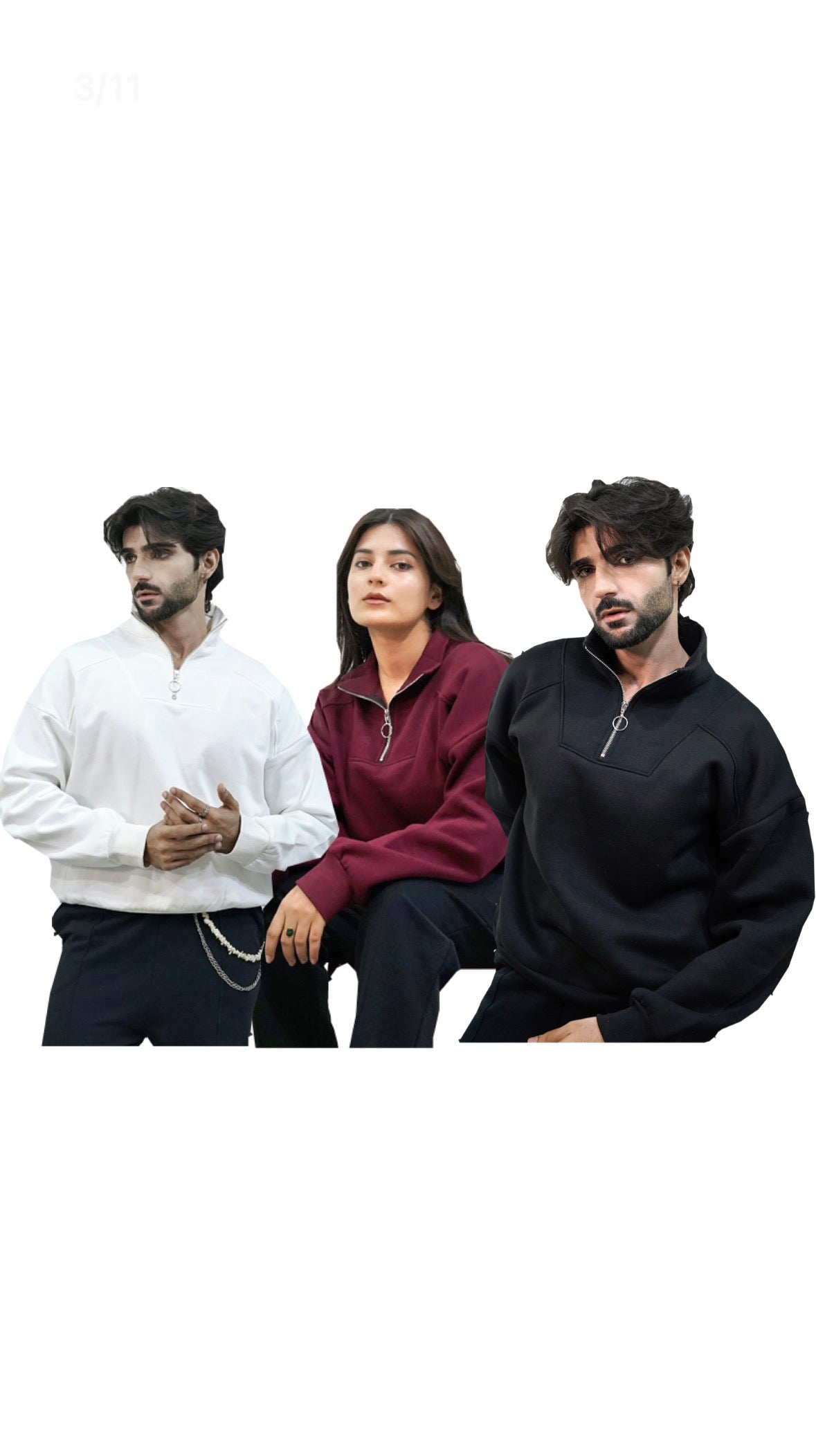 THE MIDWAY ZIP - PACK OF 3