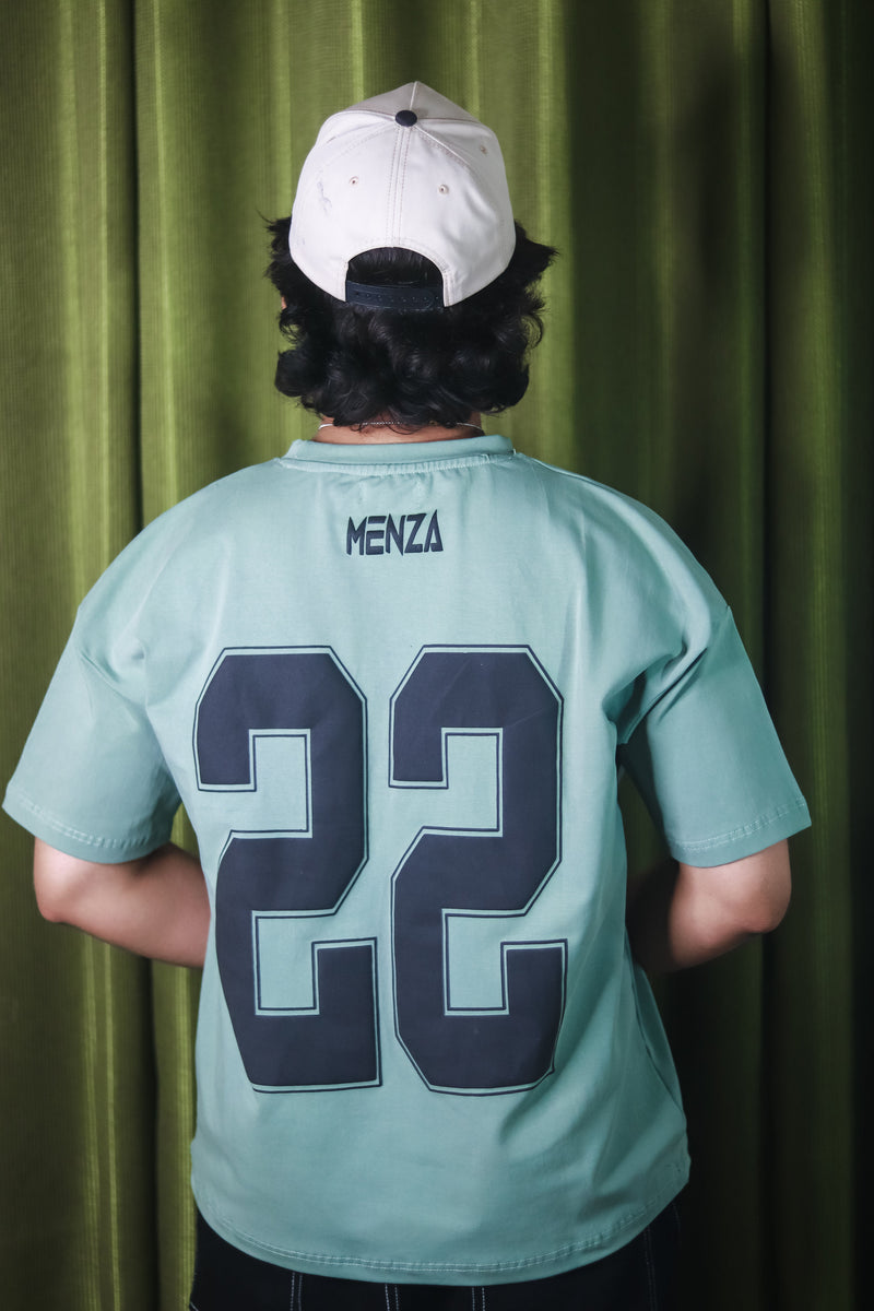 Baggy Fit Graphic Tee - Green