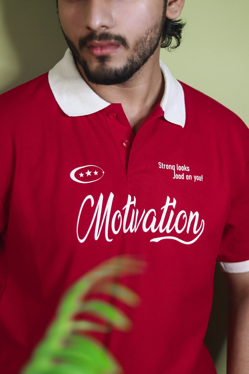 Contrast Collar Regular Fit Polo