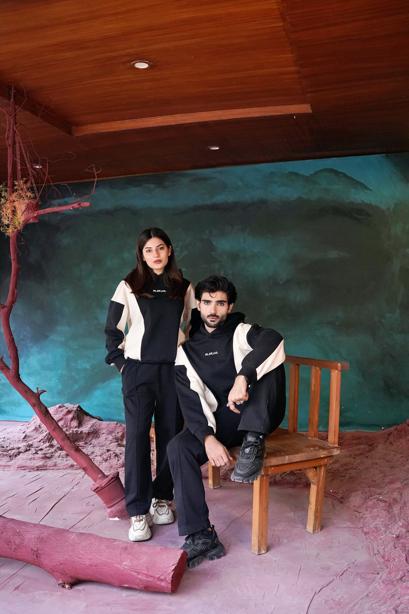 Menza Onyx Contrast Hoodie