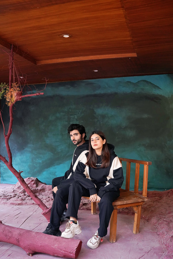 Menza Onyx Contrast Hoodie