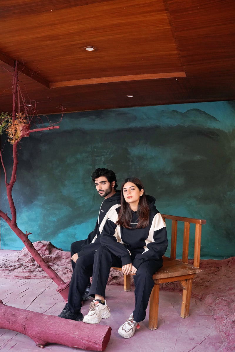 Menza Onyx Contrast Hoodie