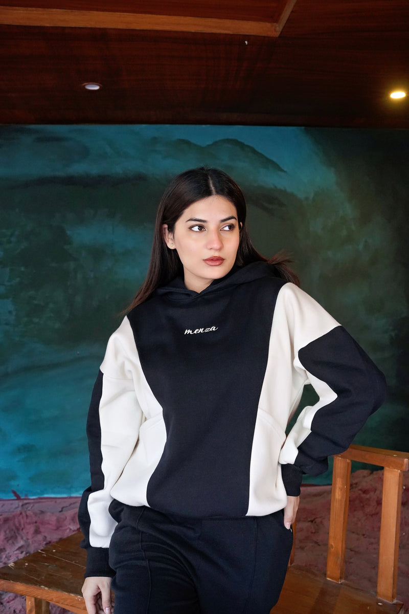 Menza Onyx Contrast Hoodie