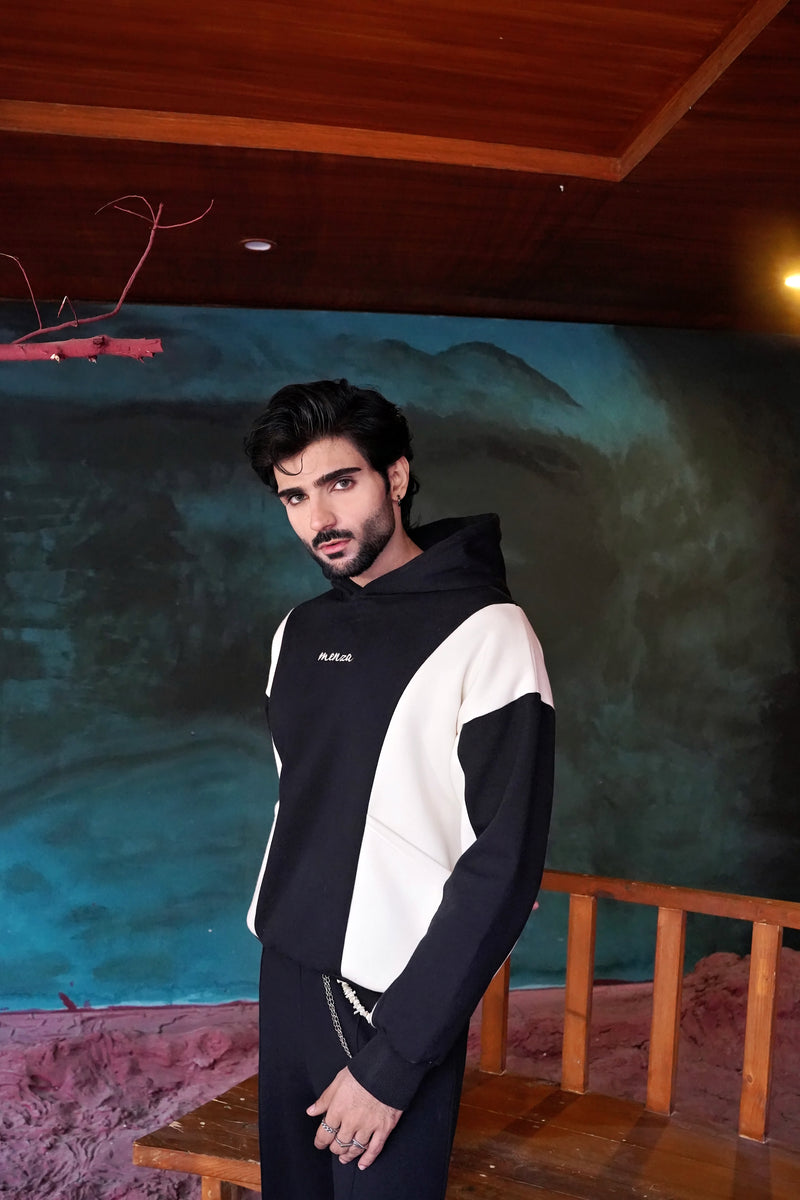 Menza Onyx Contrast Hoodie