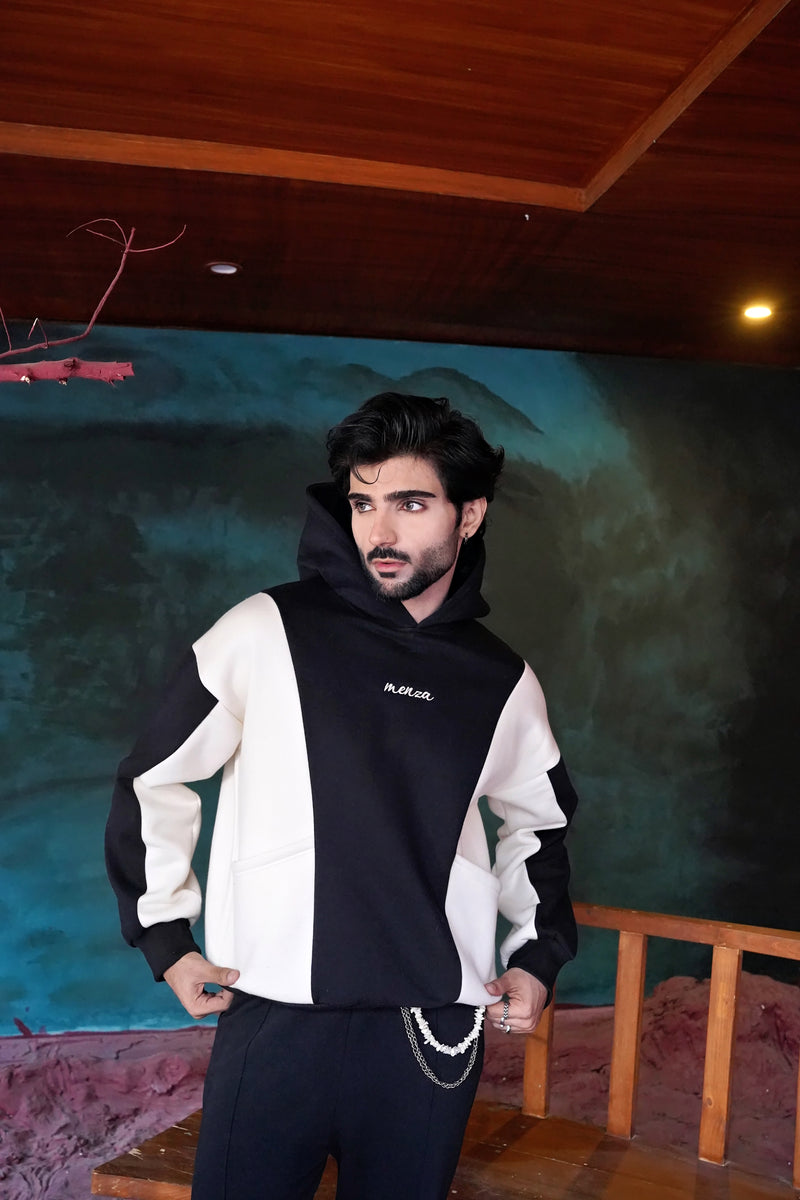 Menza Onyx Contrast Hoodie
