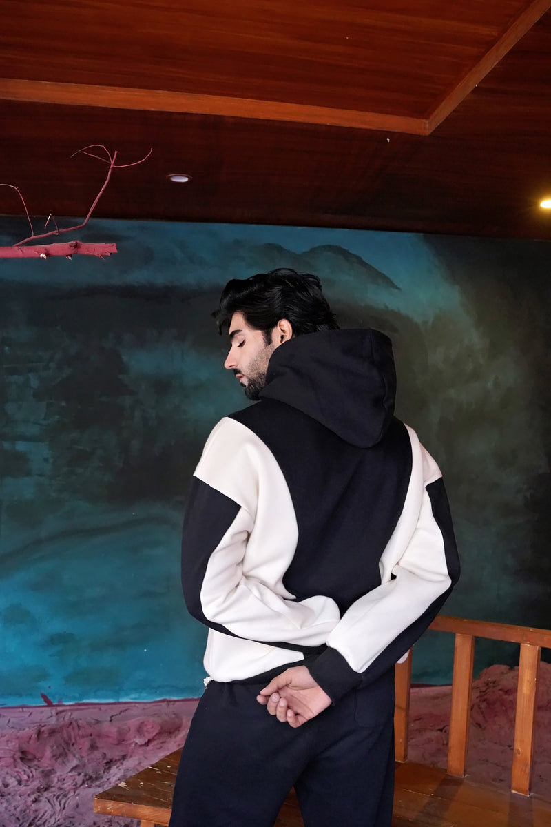 Menza Onyx Contrast Hoodie