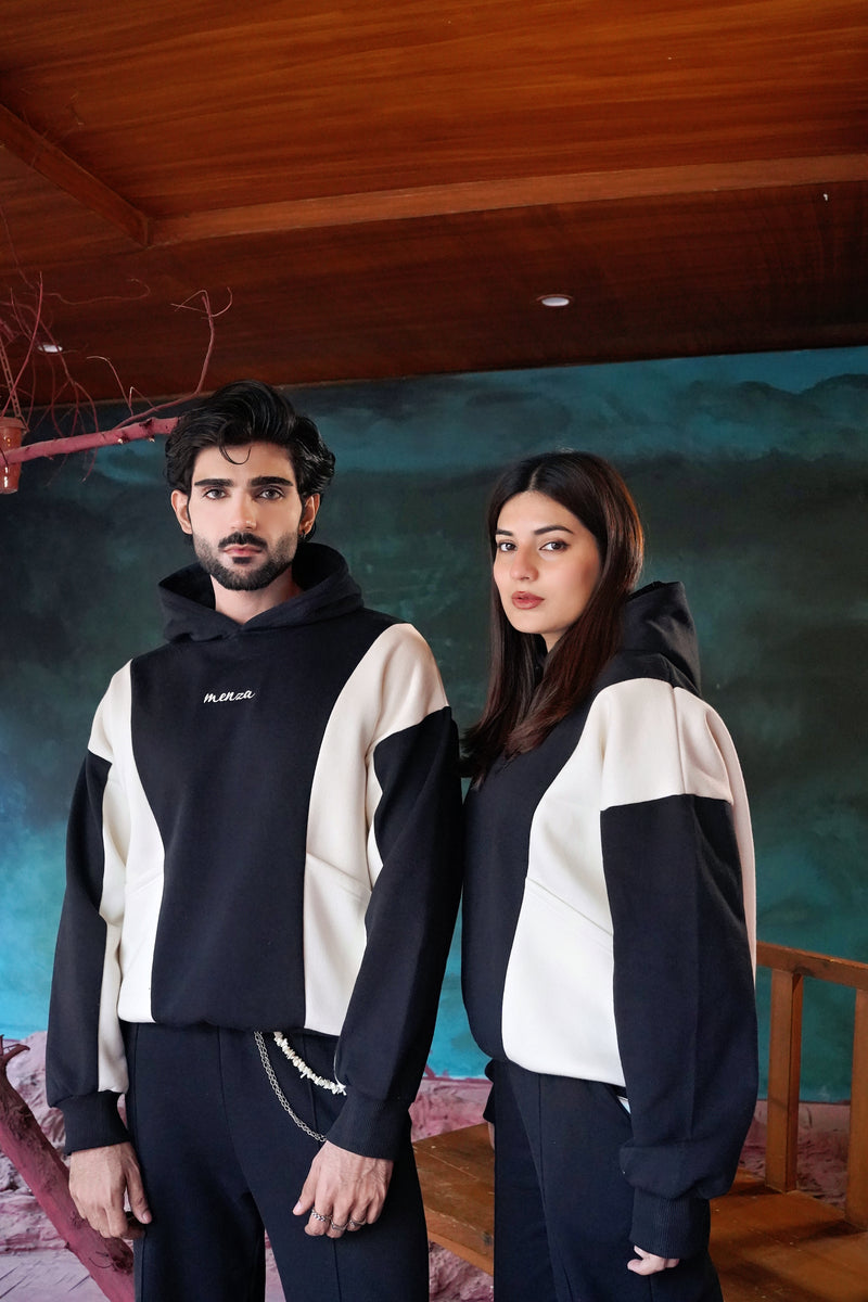 Menza Onyx Contrast Hoodie