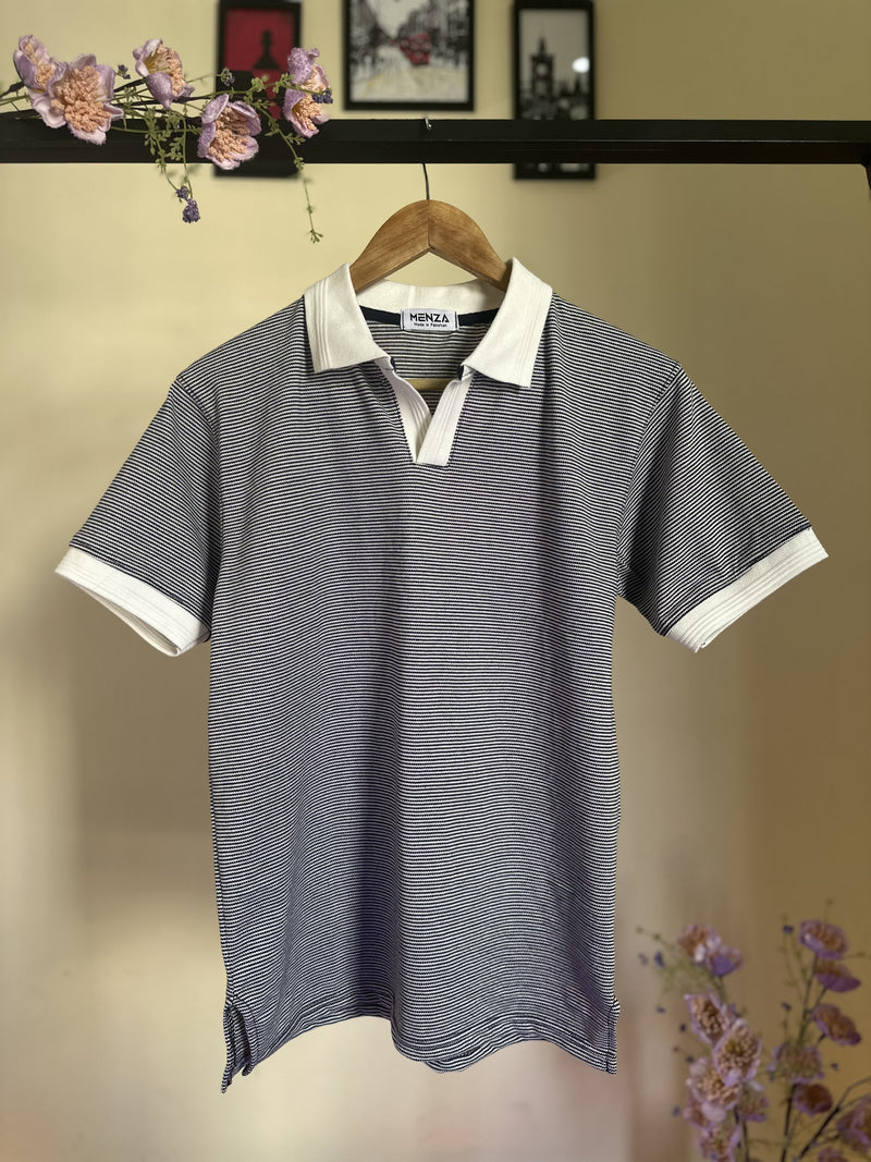 Signature V-Collar Polo